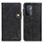 Leather Case Stands Flip Cover Holder D01Y for OnePlus Nord N200 5G