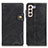 Leather Case Stands Flip Cover Holder D01Y for Samsung Galaxy S21 5G