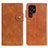 Leather Case Stands Flip Cover Holder D01Y for Samsung Galaxy S23 Ultra 5G