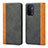 Leather Case Stands Flip Cover Holder D02T for OnePlus Nord N200 5G