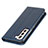 Leather Case Stands Flip Cover Holder D03T for Samsung Galaxy S21 5G