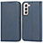 Leather Case Stands Flip Cover Holder D03T for Samsung Galaxy S21 Plus 5G