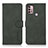 Leather Case Stands Flip Cover Holder D03Y for Motorola Moto G20 Green