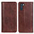 Leather Case Stands Flip Cover Holder D03Y for Oppo K9 Pro 5G