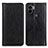 Leather Case Stands Flip Cover Holder D03Y for Xiaomi Redmi A1 Plus Black