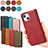 Leather Case Stands Flip Cover Holder D04T for Apple iPhone 14 Plus