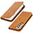 Leather Case Stands Flip Cover Holder D04T for Samsung Galaxy S21 5G