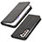 Leather Case Stands Flip Cover Holder D04T for Samsung Galaxy S21 Plus 5G
