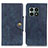 Leather Case Stands Flip Cover Holder D04Y for OnePlus 10 Pro 5G Blue