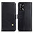 Leather Case Stands Flip Cover Holder D04Y for Oppo A74 4G