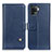 Leather Case Stands Flip Cover Holder D04Y for Oppo A94 4G