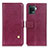 Leather Case Stands Flip Cover Holder D04Y for Oppo A94 4G Purple