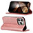 Leather Case Stands Flip Cover Holder D05T for Apple iPhone 13 Pro Max