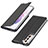 Leather Case Stands Flip Cover Holder D05T for Samsung Galaxy S23 5G