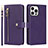 Leather Case Stands Flip Cover Holder D06T for Apple iPhone 13 Pro Max