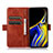 Leather Case Stands Flip Cover Holder D06Y for Motorola Moto Edge S30 5G