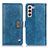 Leather Case Stands Flip Cover Holder D06Y for Samsung Galaxy S21 Plus 5G
