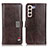 Leather Case Stands Flip Cover Holder D06Y for Samsung Galaxy S21 Plus 5G