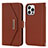 Leather Case Stands Flip Cover Holder D07T for Apple iPhone 13 Pro Max