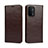 Leather Case Stands Flip Cover Holder D07T for OnePlus Nord N200 5G
