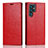 Leather Case Stands Flip Cover Holder D07T for Samsung Galaxy S23 Ultra 5G