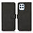 Leather Case Stands Flip Cover Holder D08Y for Motorola Moto Edge S 5G Black