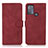 Leather Case Stands Flip Cover Holder D08Y for Motorola Moto G50