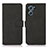 Leather Case Stands Flip Cover Holder D08Y for Oppo K10 5G Black