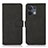 Leather Case Stands Flip Cover Holder D08Y for Oppo Reno8 5G Black