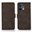 Leather Case Stands Flip Cover Holder D08Y for Oppo Reno8 5G Brown