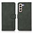 Leather Case Stands Flip Cover Holder D08Y for Samsung Galaxy S21 5G Green