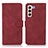 Leather Case Stands Flip Cover Holder D08Y for Samsung Galaxy S21 Plus 5G