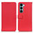 Leather Case Stands Flip Cover Holder D09Y for Motorola Moto Edge S30 5G Red