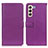 Leather Case Stands Flip Cover Holder D09Y for Samsung Galaxy S21 Plus 5G Purple