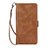 Leather Case Stands Flip Cover Holder D10T for Samsung Galaxy S23 Ultra 5G