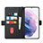 Leather Case Stands Flip Cover Holder D11T for Samsung Galaxy S21 5G