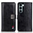 Leather Case Stands Flip Cover Holder D11Y for Motorola Moto G200 5G