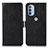 Leather Case Stands Flip Cover Holder D11Y for Motorola Moto G41