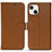 Leather Case Stands Flip Cover Holder DL1 for Apple iPhone 14