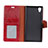 Leather Case Stands Flip Cover Holder for Alcatel 1