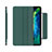 Leather Case Stands Flip Cover Holder for Apple iPad Pro 12.9 (2020) Green
