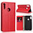 Leather Case Stands Flip Cover Holder for Asus Zenfone Max Pro M2 ZB631KL Red