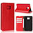 Leather Case Stands Flip Cover Holder for Asus ZenFone V V520KL Red