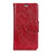 Leather Case Stands Flip Cover Holder for Asus ZenFone V500KL Red