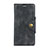 Leather Case Stands Flip Cover Holder for HTC Desire 12 Plus Black