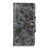 Leather Case Stands Flip Cover Holder for HTC Desire 19 Plus Gray