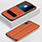 Leather Case Stands Flip Cover Holder for Huawei Enjoy 10e Orange
