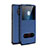 Leather Case Stands Flip Cover Holder for Huawei Enjoy 20 Plus 5G Blue