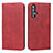 Leather Case Stands Flip Cover Holder for Huawei Honor 20S Red