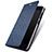 Leather Case Stands Flip Cover Holder for Huawei Honor 9 Lite Blue